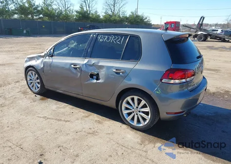 2013 Volkswagen Golf 2.0L Tdi 4-Door from USA, damaged, VIN WVWDM7AJ0DW134838